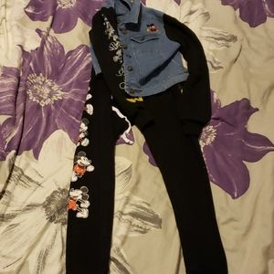 A sweat pant and jacket duo